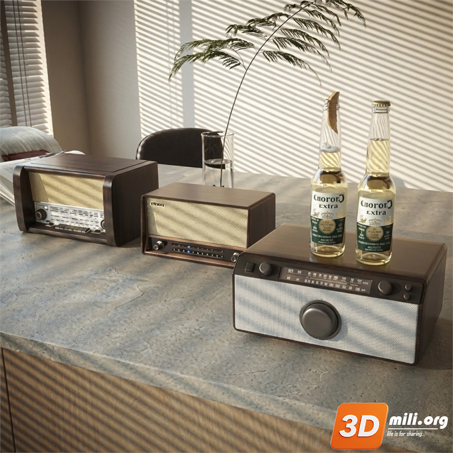 Audio tech 3D Models